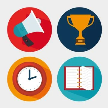 ELearning and technology education 스톡 일러스트
