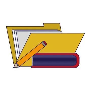 Elearning education concept blue lines Stock Illustration