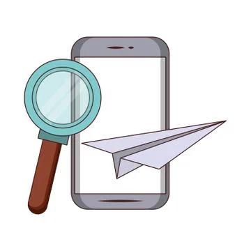 Elearning online education and knowledge symbols Illustrazione stock