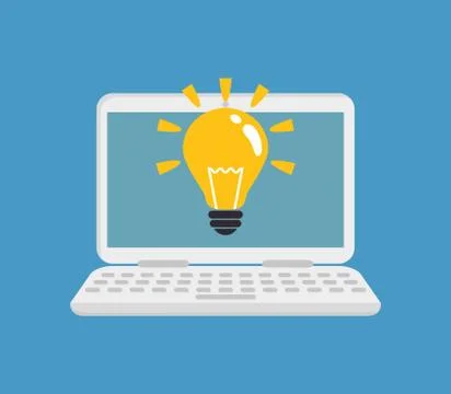 Elearning online education Stock Illustration