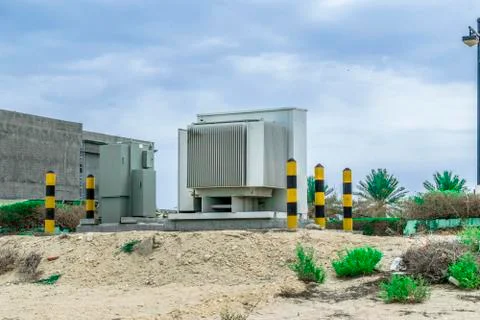 Elecrical transformer Stock Photos
