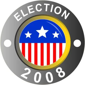 Election 2008 Stock Illustration