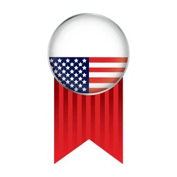 Election campaign button Stock Illustration