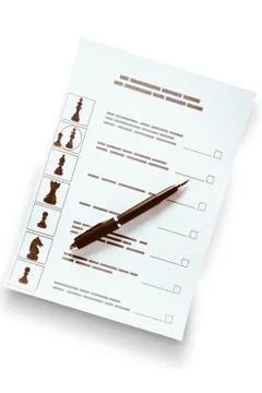 Election of a candidate Stock Photos