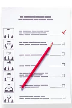 Election of a candidate Stock Photos