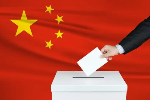 Election in China. Foto stock