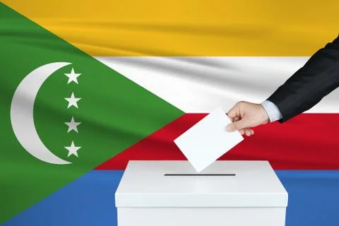 Election in Comoros. Stock Photos