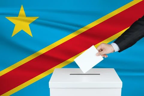 Election in Congo. Stock Photos