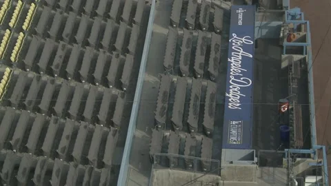 Election Day 2020: Voting At Dodgers Stadium Stock Footage 142483795