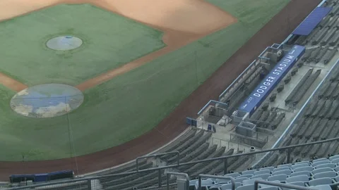 Election Day 2020: Voting At Dodgers Stadium Stock Footage 142483850