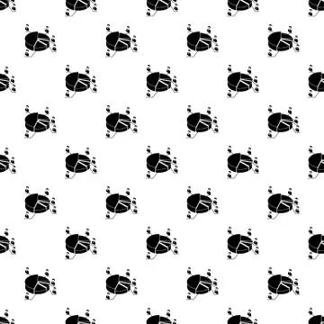 Election diagram pattern vector seamless Stock Illustration