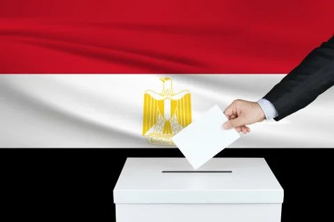Election in Egypt. Stock Photos