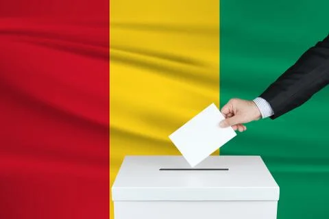 Election in Guinea. Stock Photos