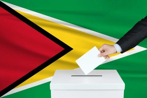 Election in Guyana. Stock-Fotos