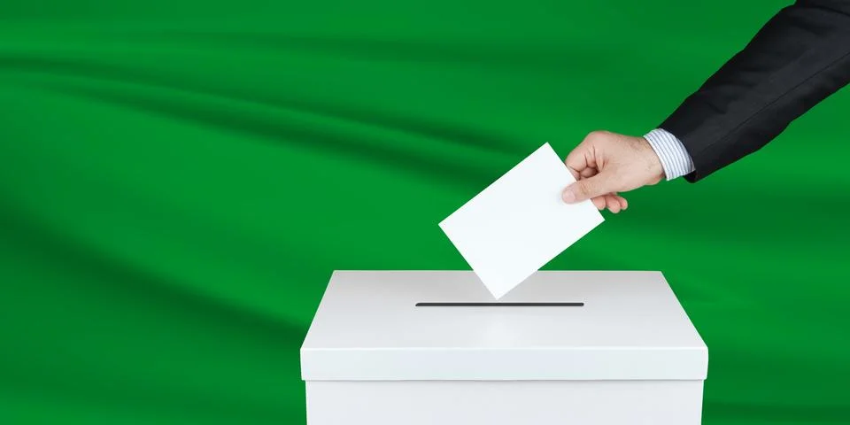Election in Libya. Foto stock