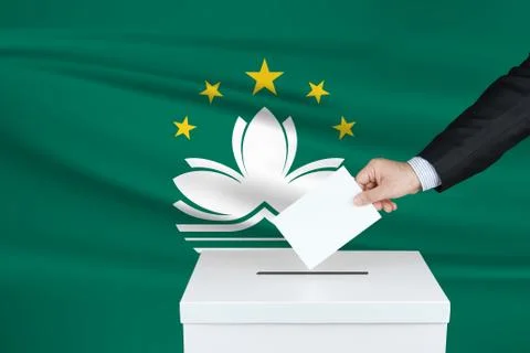 Election in Macau. Stock Photos