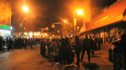 Election Night Obama Stock Footage
