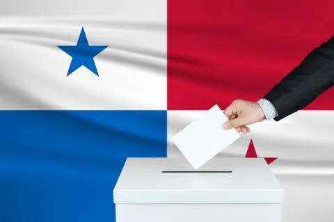 Election in Panama. Foto stock