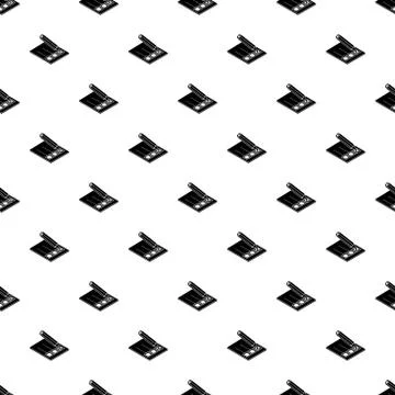 Election paper pattern seamless Stock Illustration