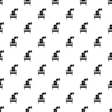 Election paper pattern seamless vector Stock Illustration