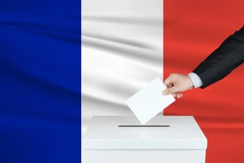 Election in Reunion. Foto stock