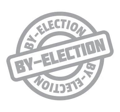 By-Election rubber stamp Stock Illustration