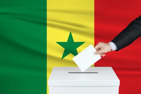 Election in Senegal. Stock Photos