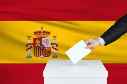 Election in Spain. Stock Photos