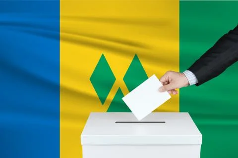 Election in Vincent. Stock Photos