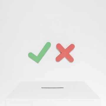 Elections choice concept with copy space Stock Illustration