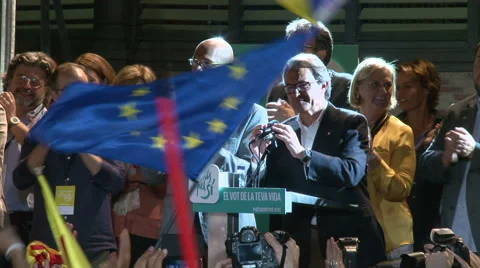 Elections for the Independence of Catalonia Video stock 55583790