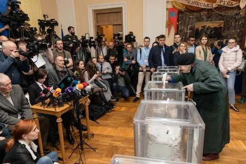 Elections in Ukraine. Stock Photos