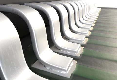 Electonic components microchips leg contacts on pcb 3d illustration Stock Illustration