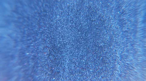 Electonic Floating Particles - Blue Background 库存影片 12531755
