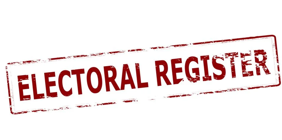 Electoral register Stock Illustration