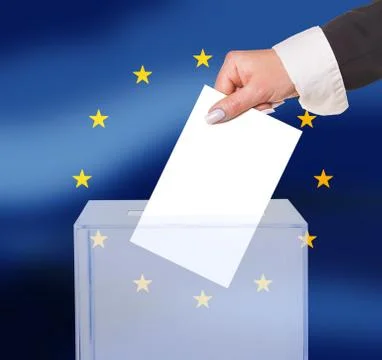 Electoral vote by ballot Stock Illustration