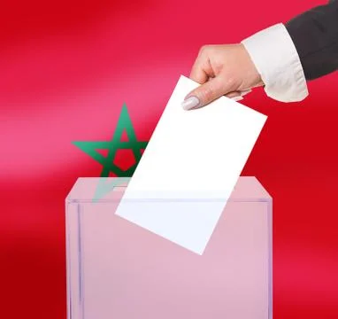 Electoral vote by ballot Stock Illustration