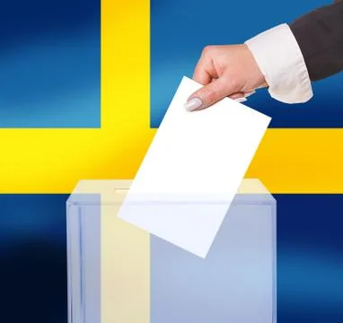 Electoral vote by ballot Stock Illustration