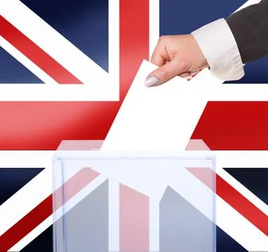 Electoral vote by ballot Stock Illustration
