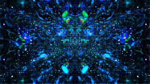 Electric Abstract Background Digital Rendering Stock Illustration