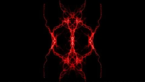 Electric Abstract Background Digital Rendering Stock Illustration