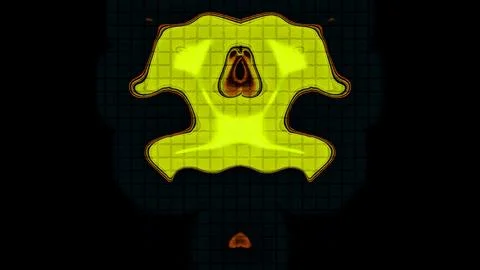 Electric Abstract Background Digital Rendering Stock Illustration