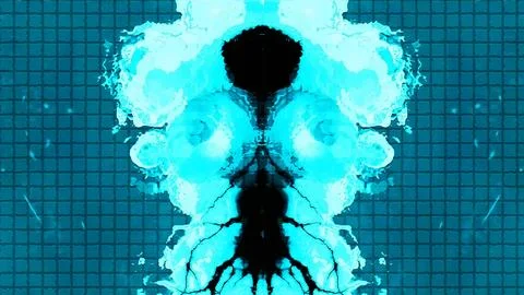 Electric Abstract Background Digital Rendering Illustrazione stock