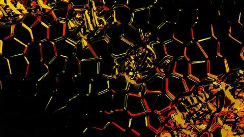 Electric Abstract Background Digital Rendering 스톡 일러스트