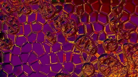 Electric Abstract Background Digital Rendering Stock Illustration