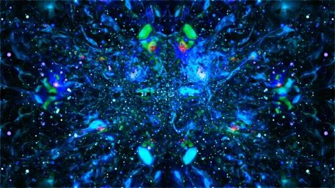 Electric Abstract Background Digital Rendering Stock Illustration