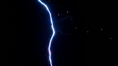 Electric Tesla Invention Coil Current Lightning Stock Photo