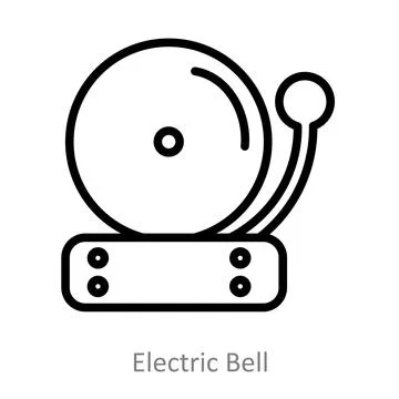 Electric Bell Stock Illustration