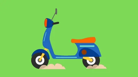 Electric bicycle Stock Footage 283462477