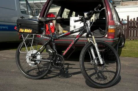 Electric bicycle Stock Photos